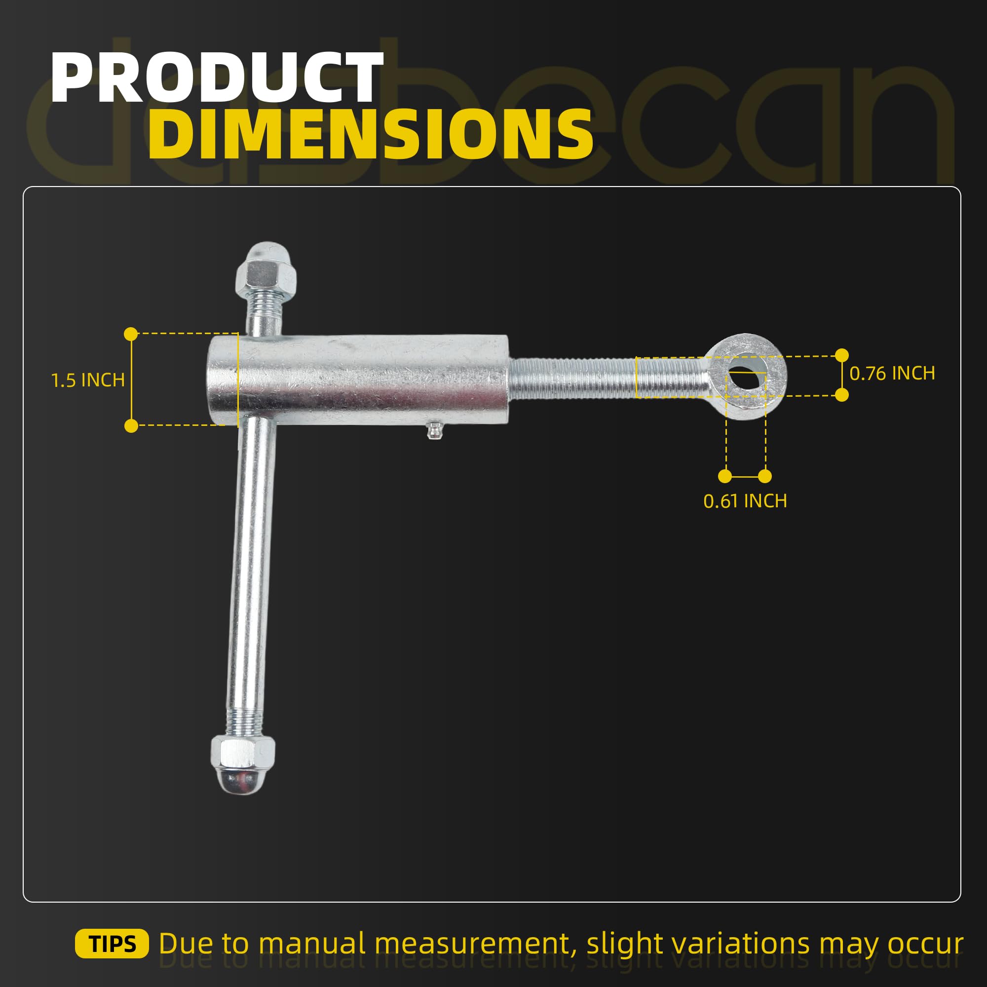 Dasbecan tailgate latch easy install with no special tools required.