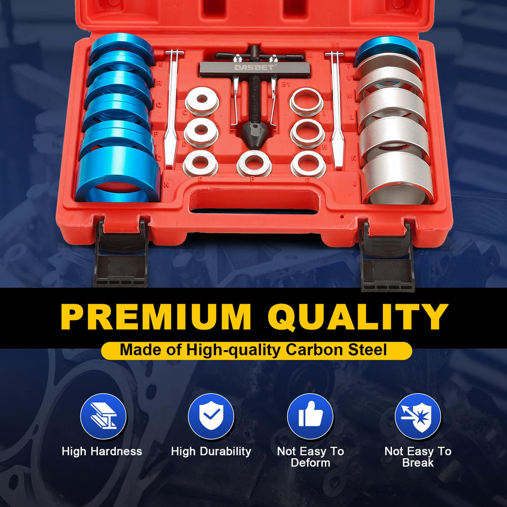 DASBET aluminum sealing adapter protects crank during use.