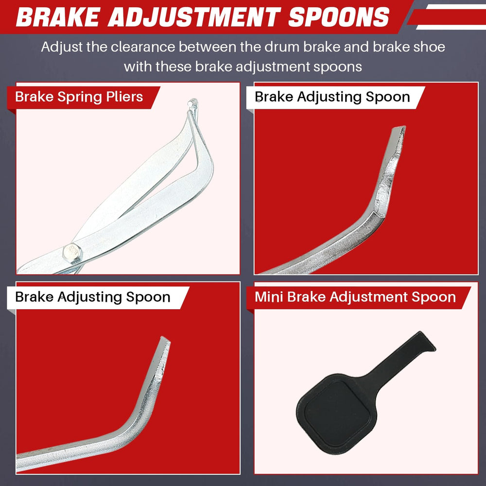 DASBET brake spring remover aids quick, clean spring extraction.