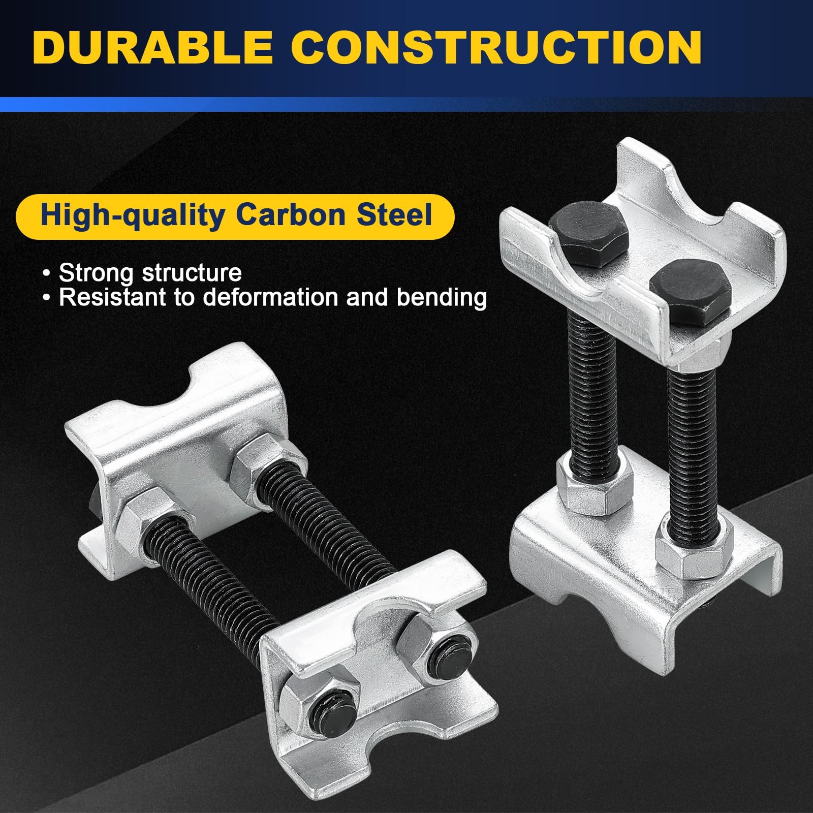 DASBET spacers installed on a vehicle showing improved stance and ride feel