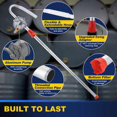 DASBET fuel transfer pump seal system prevents leaks during use.