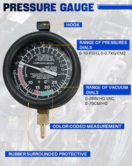 DASBET 61cm rubber hose for flexible test connections.