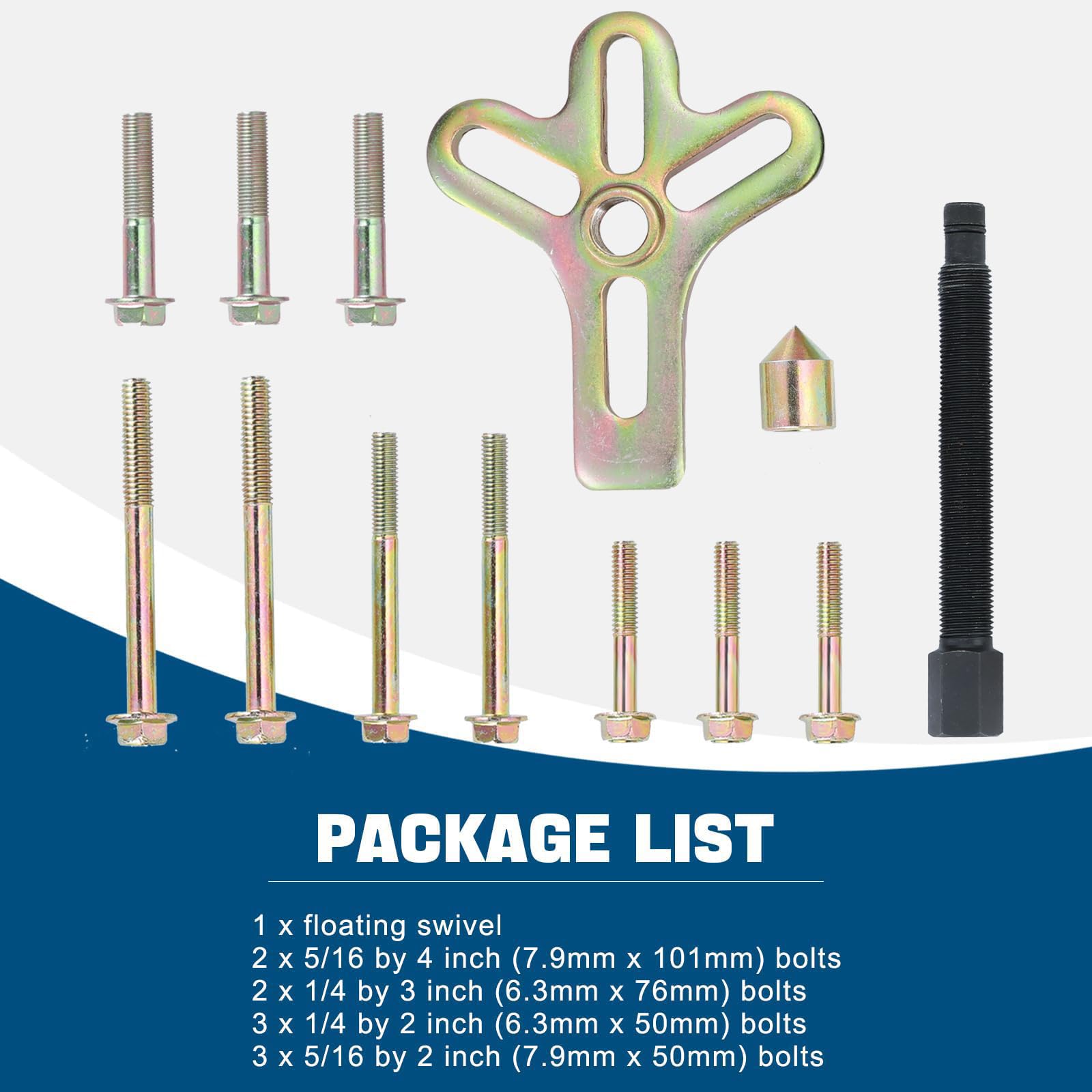 DASBET steering wheel puller tool provides steady force during wheel removal
