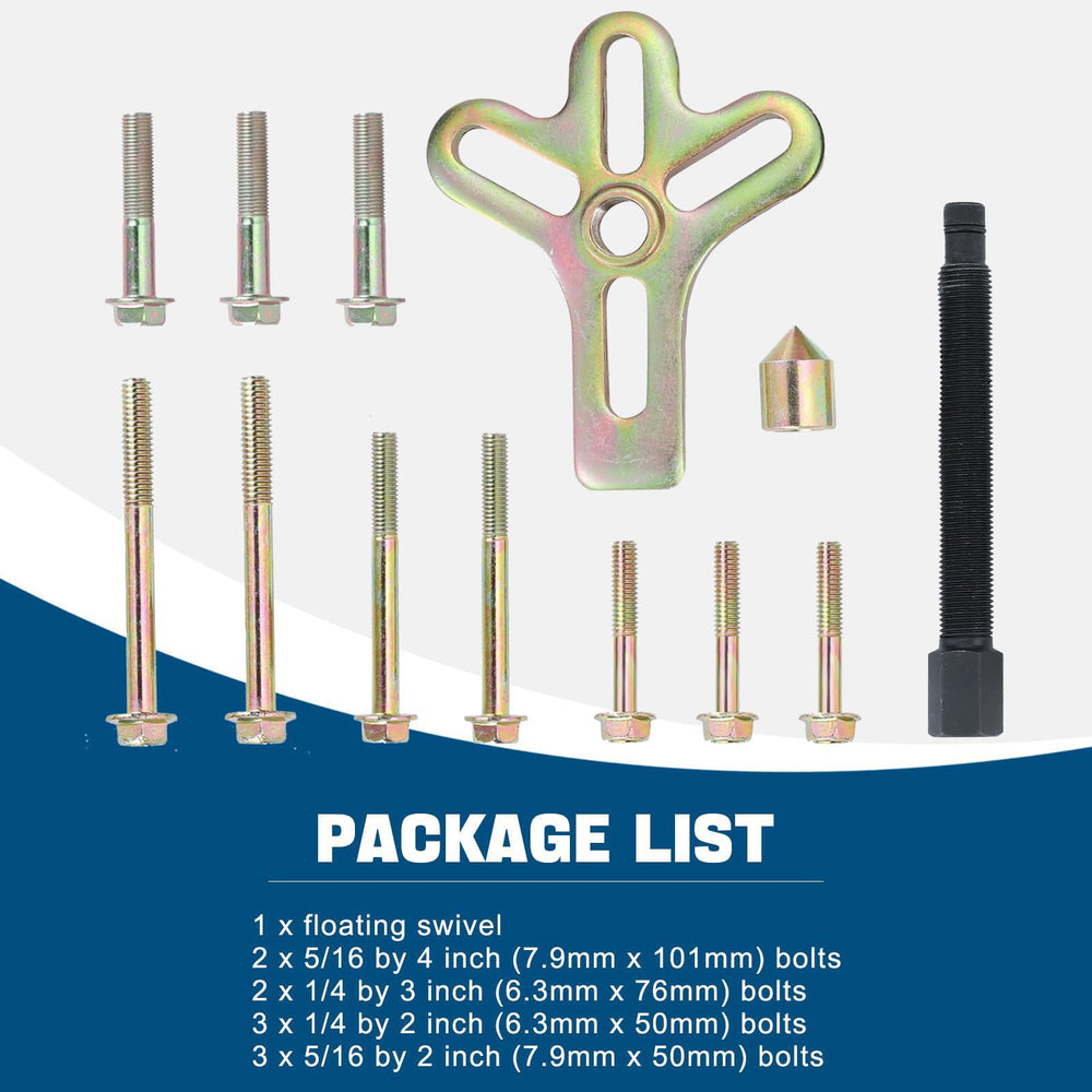 DASBET steering wheel puller tool provides steady force during wheel removal