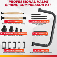 DASBET suction plates demonstrate stable seating during valve work.