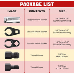 DASBET thread chaser M12x1.25 aids thread restoration for secure fittings