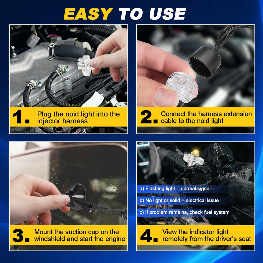 DASBET kit covers GM and Ford injector connectors for broad vehicle compatibility.