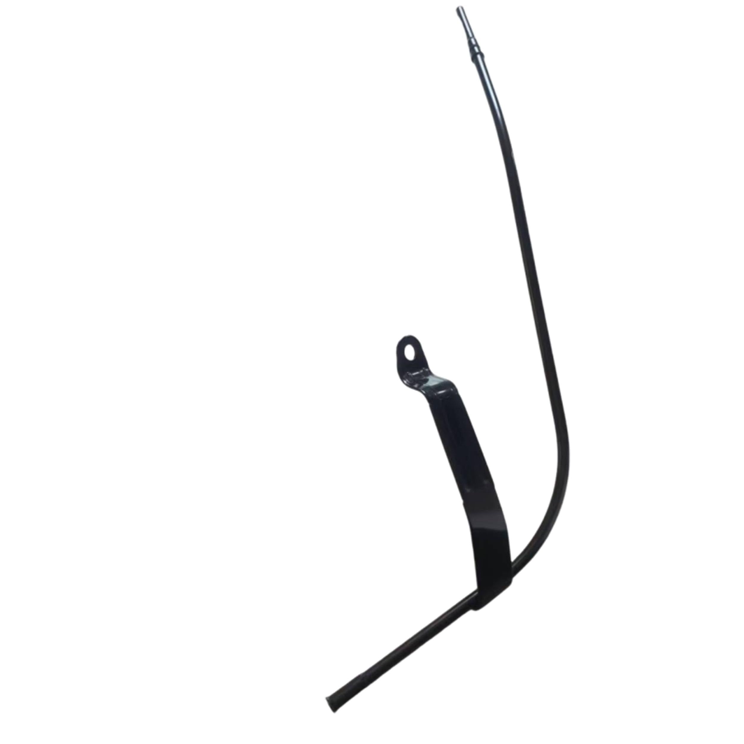 DASPARTS installation-ready dipstick tube shows secure connection during maintenance.
