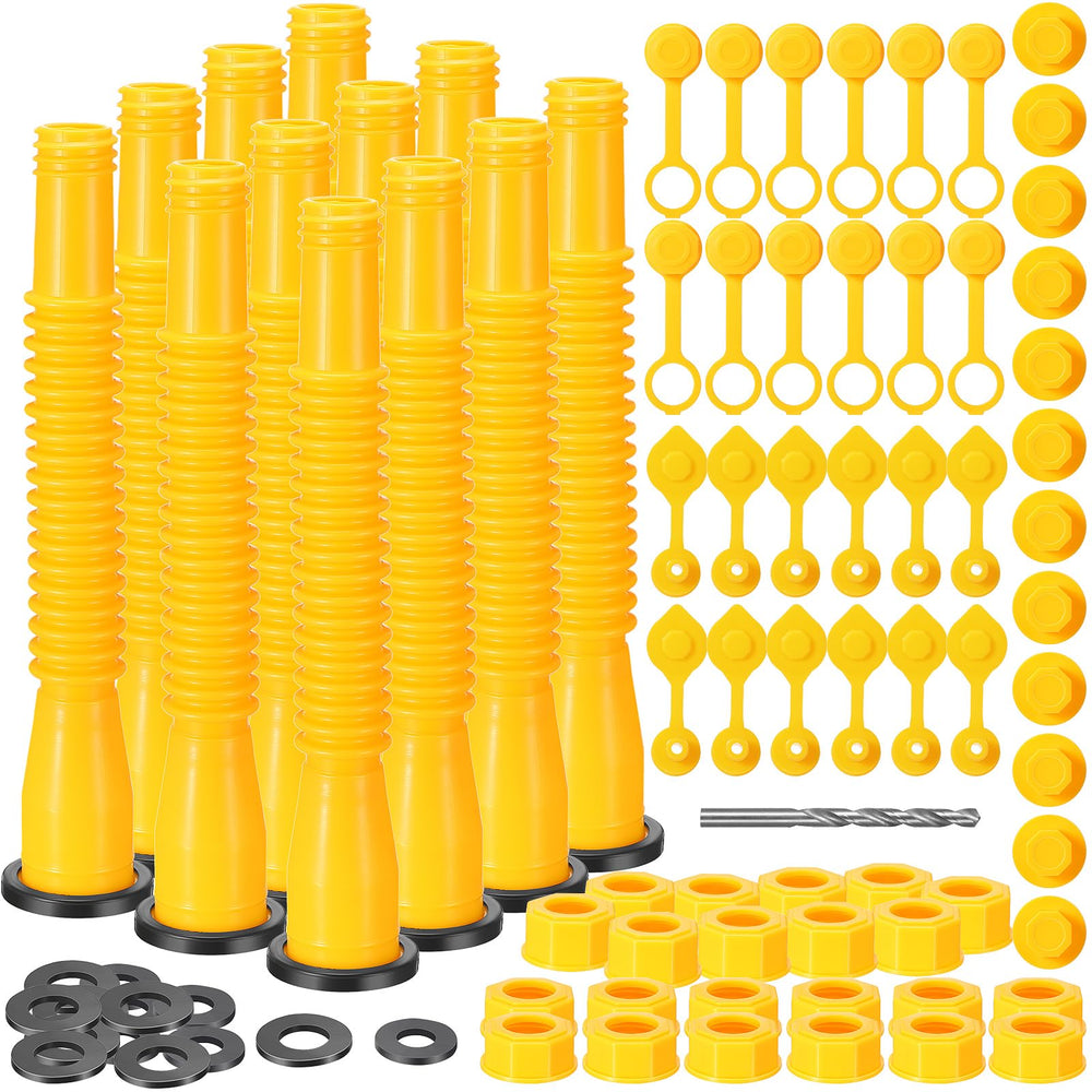 Datanly 12-kit gas can spout replacement for cleaner pouring control.