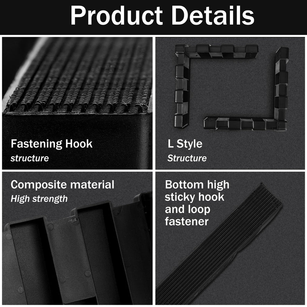 Datanly trunk blocks are compact and portable for on-the-go organization.