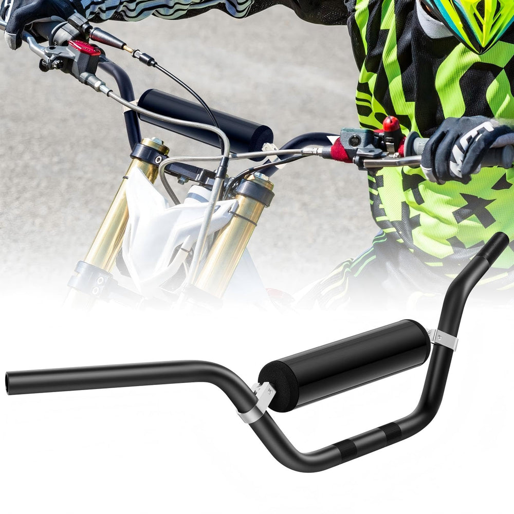 Datanly dirt bike handlebars with foam pad for easy upgrade