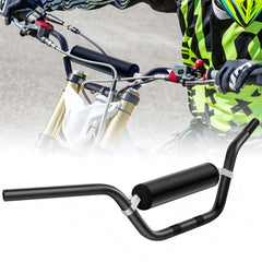 Datanly dirt bike handlebars with foam pad for easy upgrade
