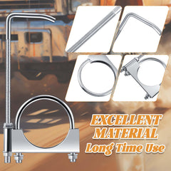 Datanly galvanized hanger material built to endure road vibrations.