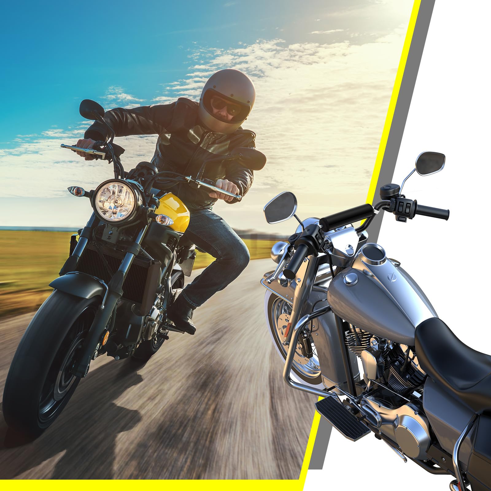 Datanly polished right end provides smooth throttle action