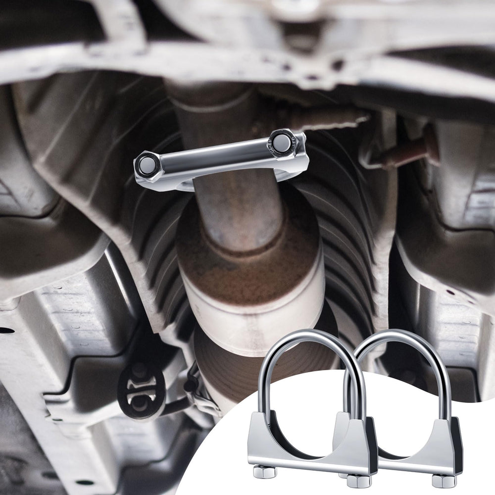 Datanly heat-resistant silver coating protects clamps in high-heat exhaust zones