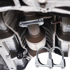 Datanly heat-resistant silver coating protects clamps in high-heat exhaust zones
