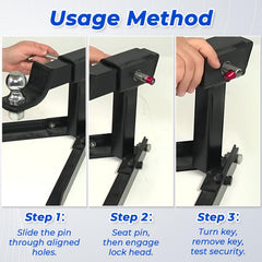 Datanly lock head design enables smooth insertion and quick locking