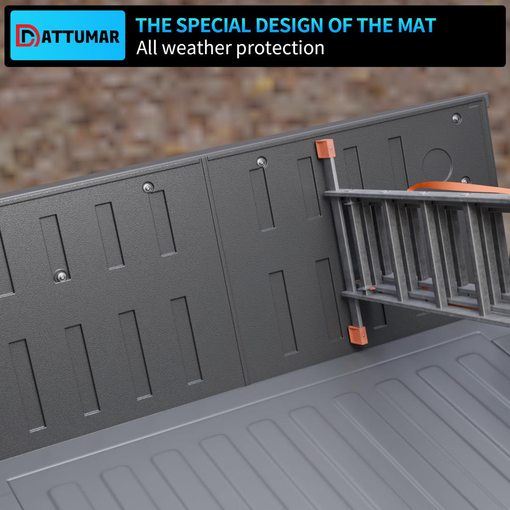 Dattumar bed protection in action against sand and dirt during outdoor use