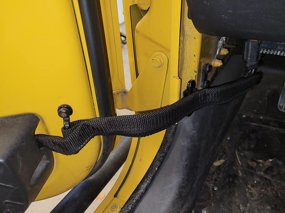 Dawnjaccee black interior accessory adds functional protection for Jeep Wrangler.