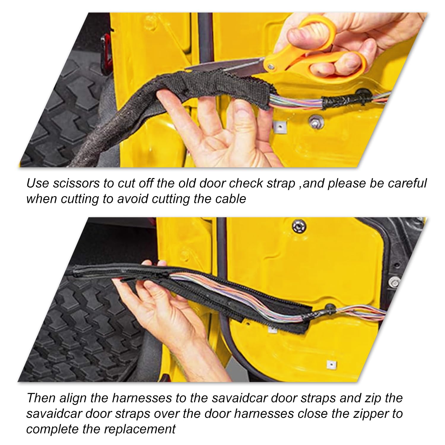 Dawnjaccee door protection helps limit swing without body damage in everyday parking.