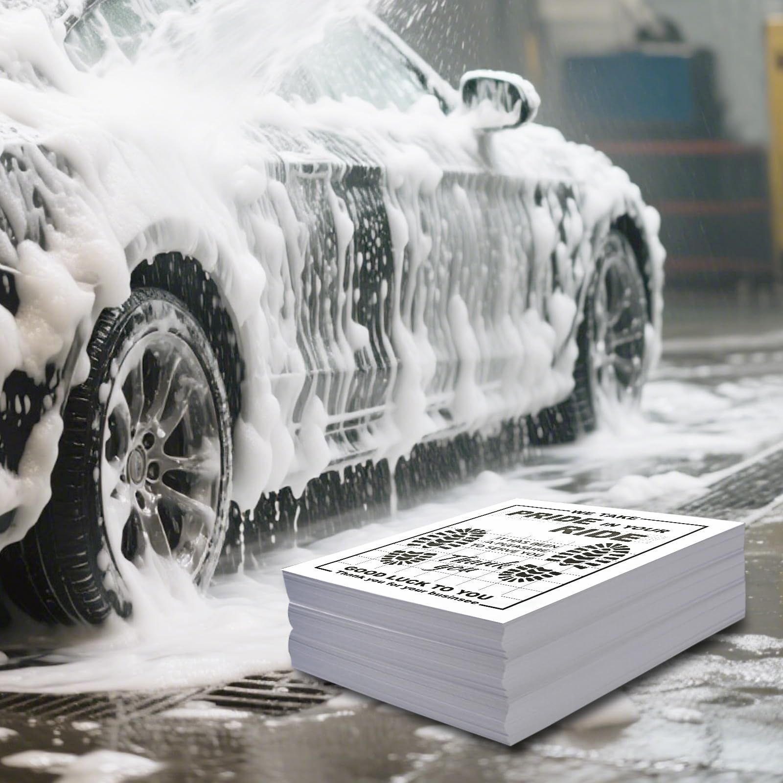 Dayacoco kraft paper floor mats protect carpets in auto shops