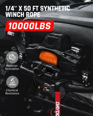 DAYDOOR forged winch hook provides high strength and safe anchoring