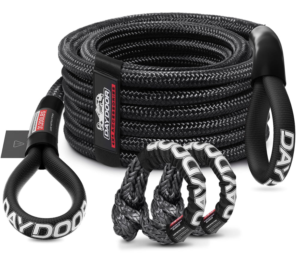 DAYDOOR recovery tow rope kit for off road recovery