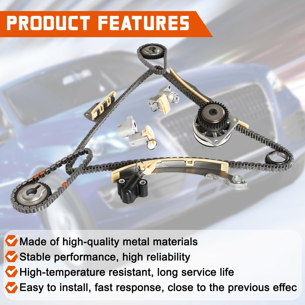 Frontier engine bay features a Daysyore kit with durable chain construction.