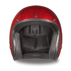 Daytona Cruiser removable visor in gloss black for versatile shading on rides.