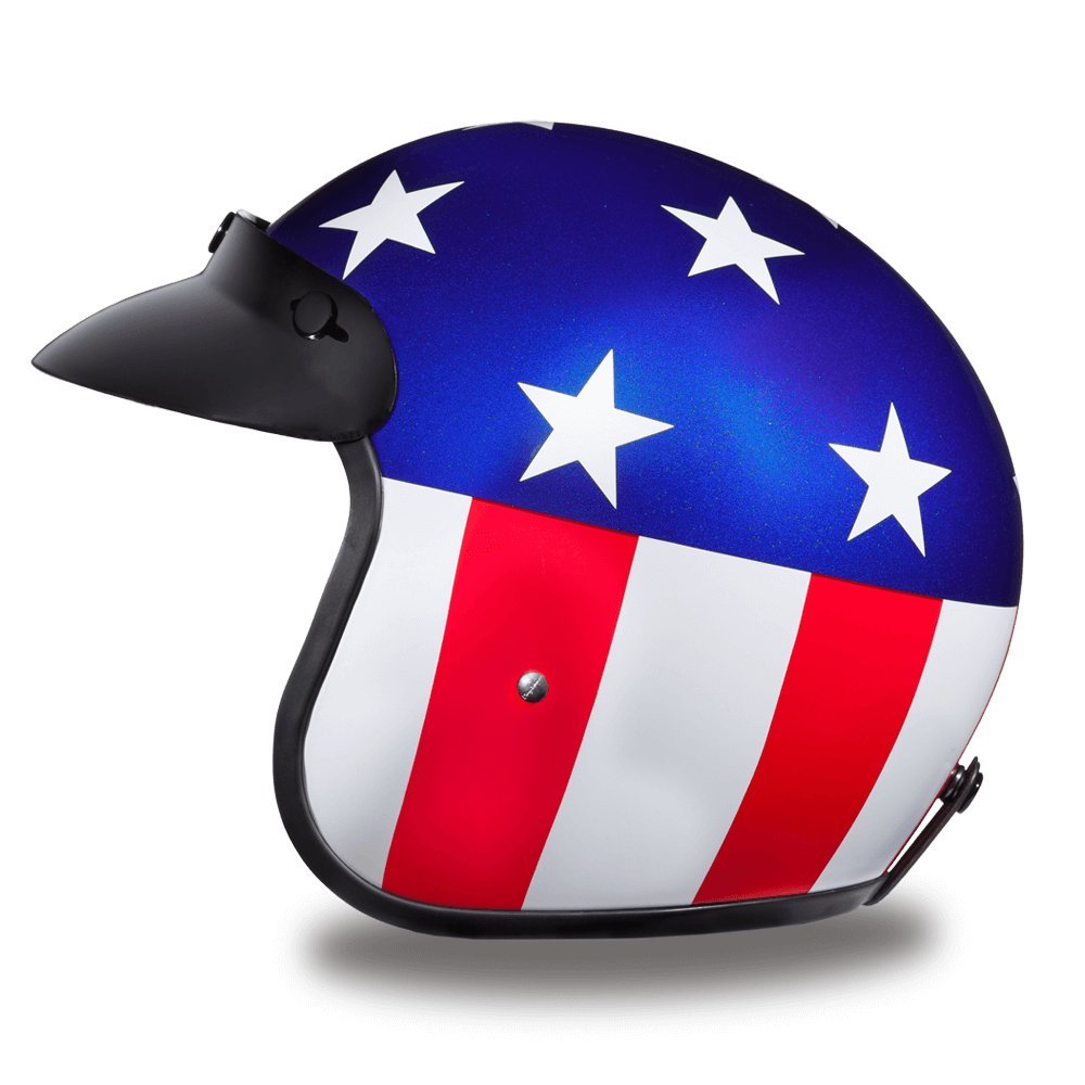 Daytona Helmets enhanced ventilation system for hot days