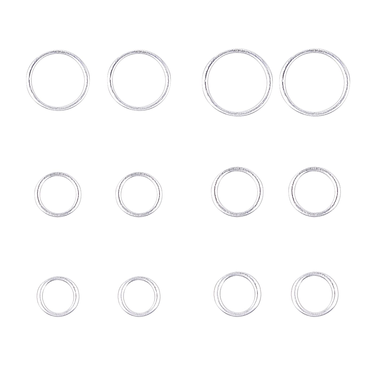 DAYUAN 114pc copper washers for reliable sealing