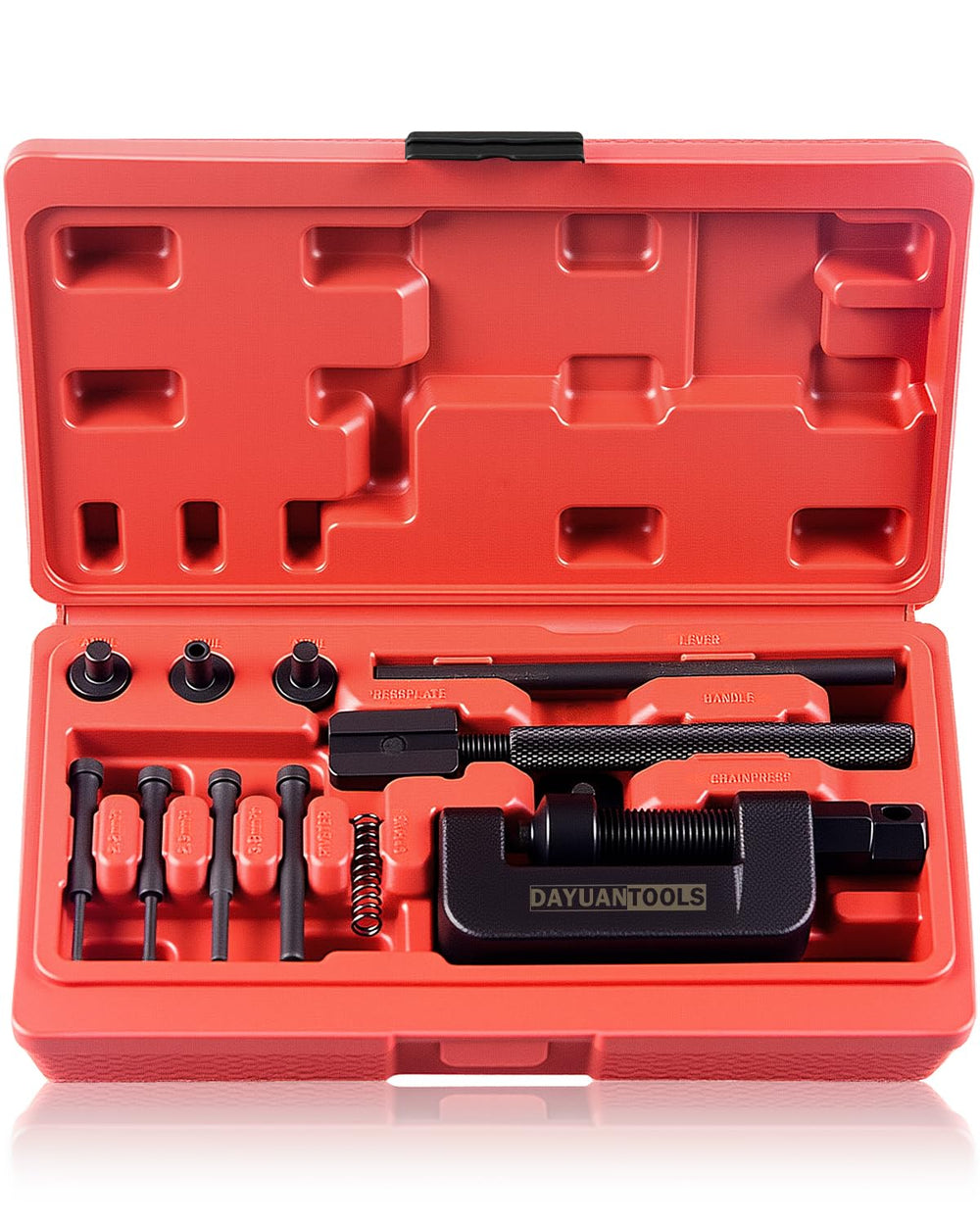 DAYUAN 13pc chain breaker set in carrying case for field repairs
