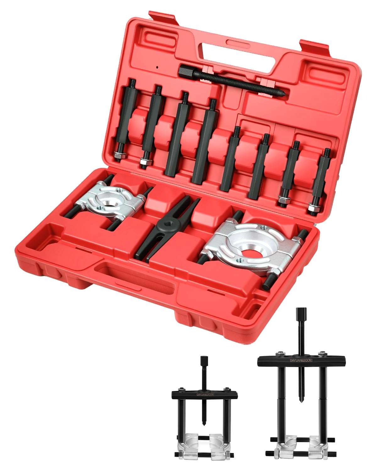 DAYUAN blow-mold carry case stores kit securely.