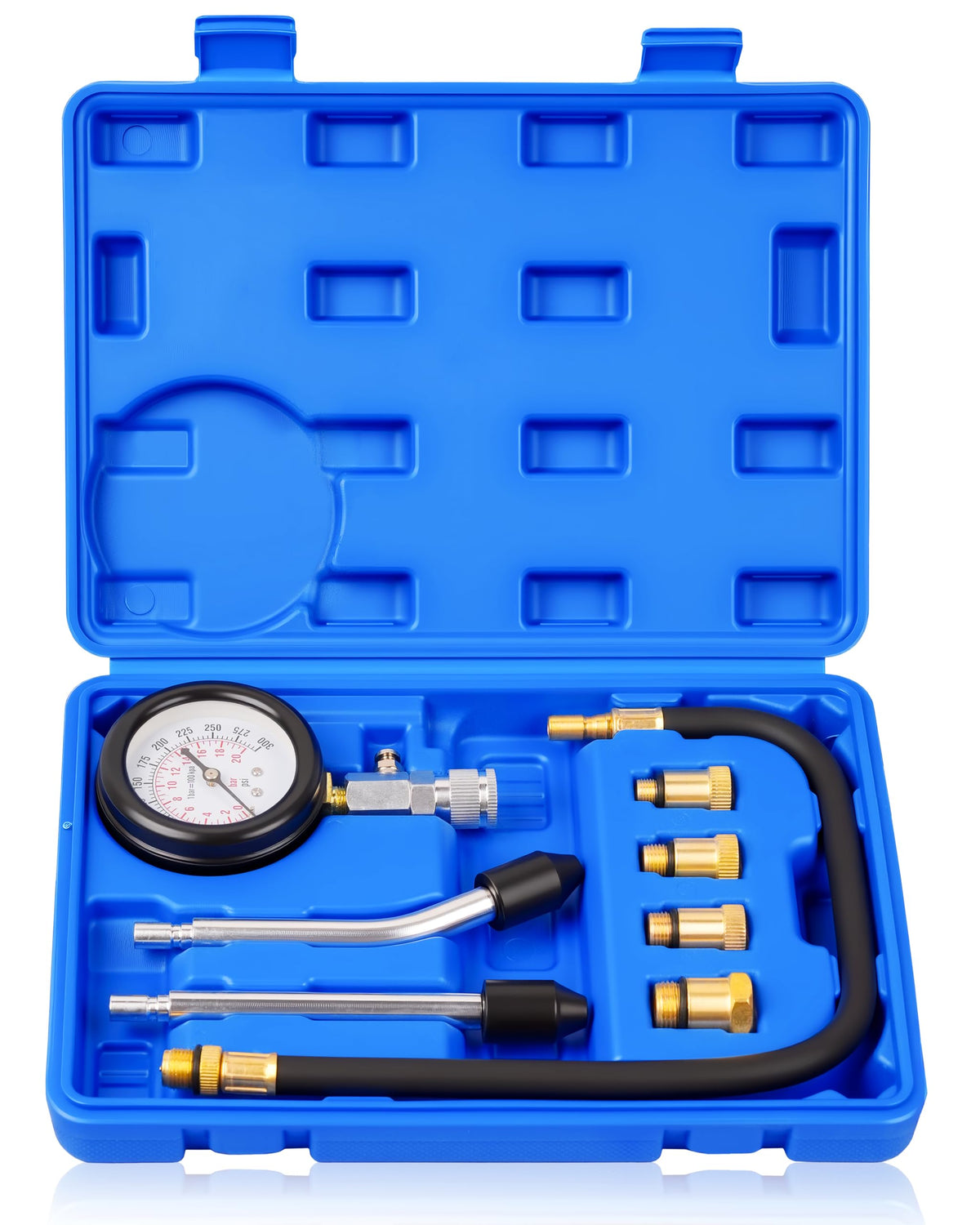 DAYUAN compression tester gauge (3-inch) for quick engine diagnostics.