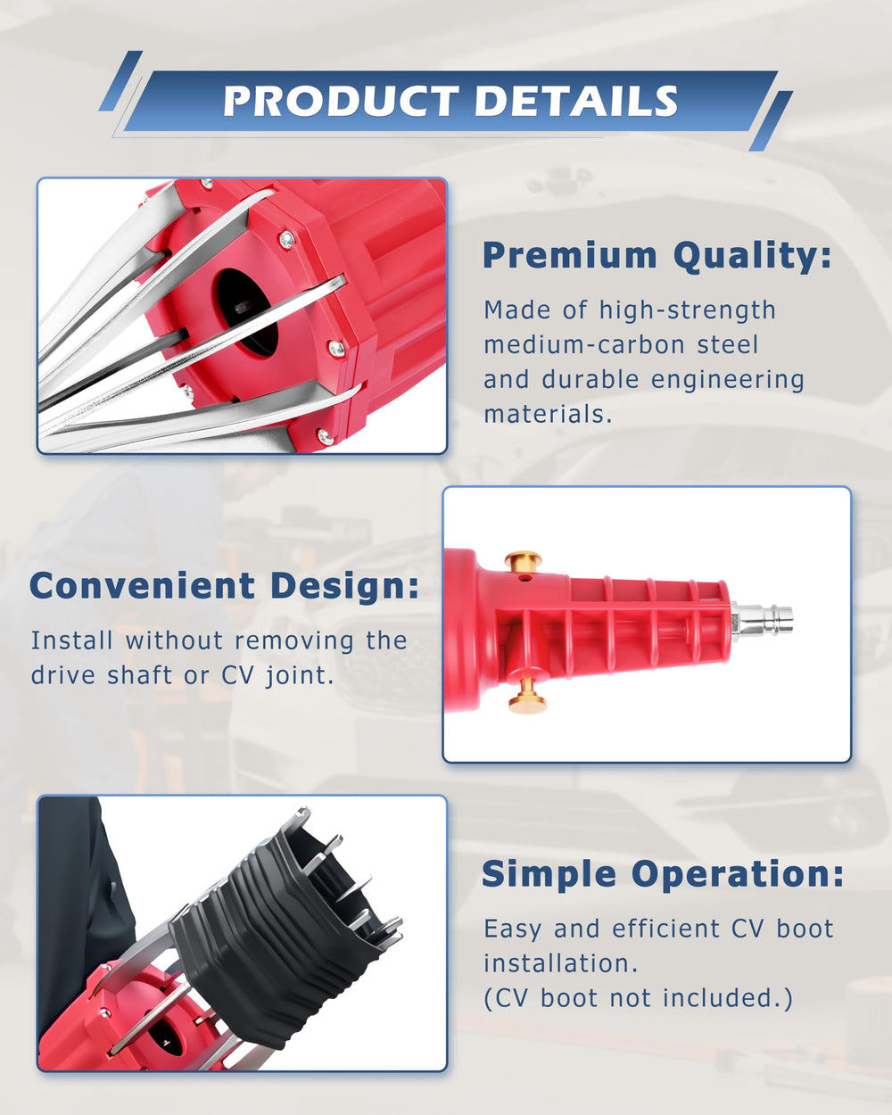 DAYUAN tool with maximum 113 psi safety rating