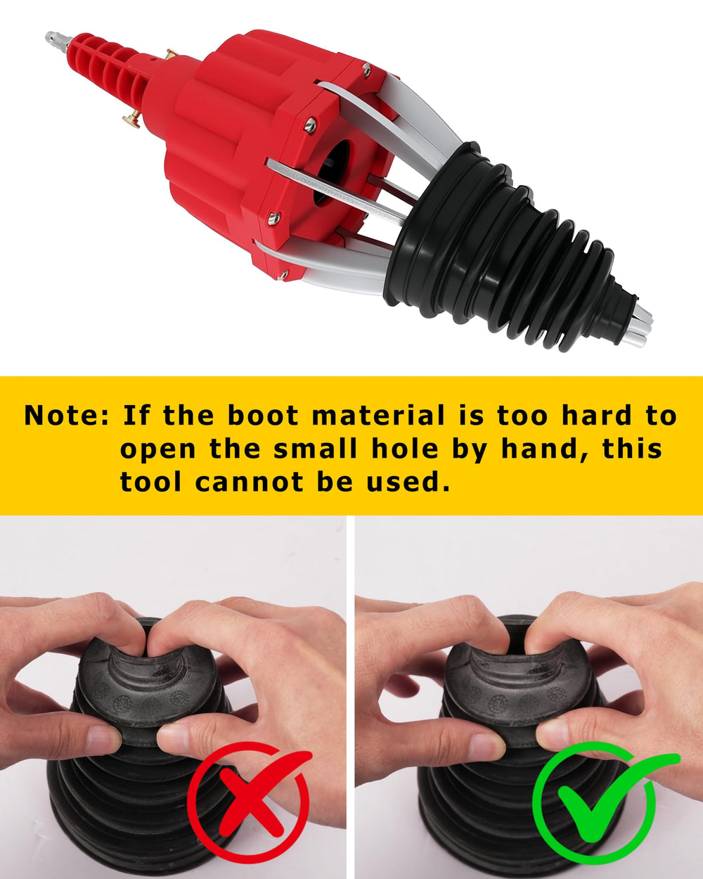 DAYUAN expander fingers lubricated for smooth boot expansion