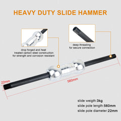 DAYUAN 2.7 kg hammer boosts pulling force when needed.
