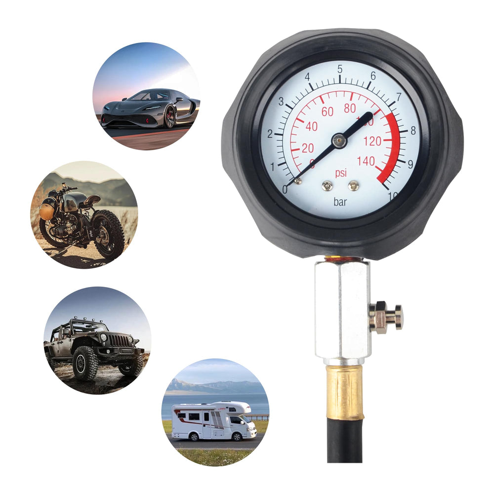 Dayuan Engine Oil Pressure Tester Set in use for on-site checks.