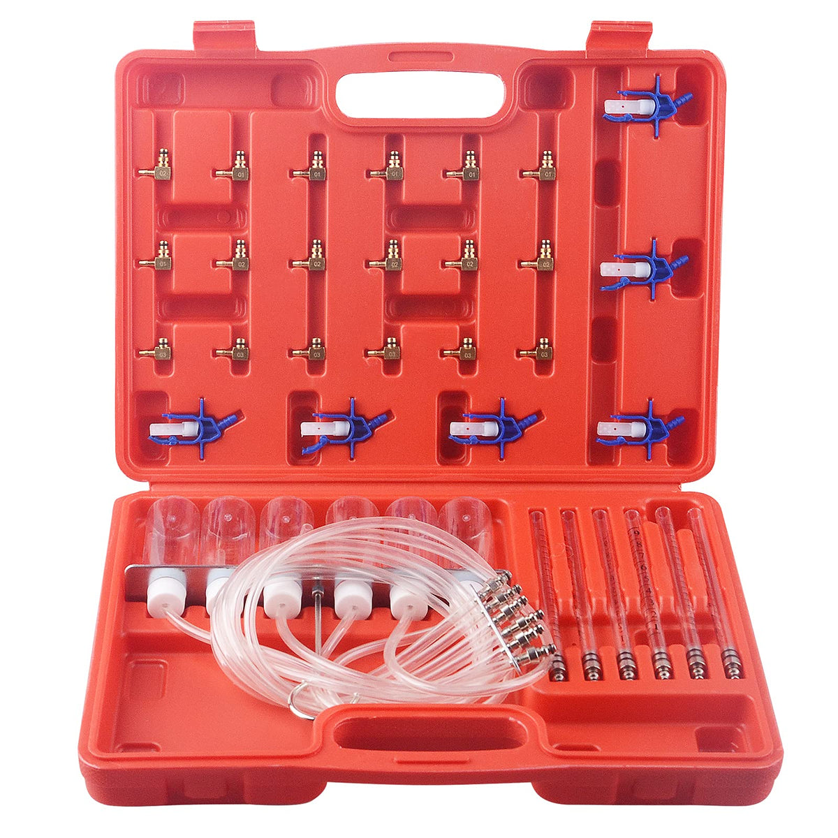 DAYUAN flow meter diagnostic set for diesel injectors enables precise return-flow measurement