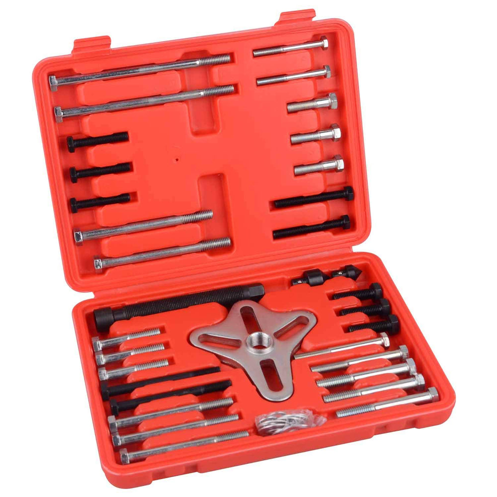 Dayuan Harmonic Balancer Puller Set with 30 bolts for engine removal versatility.