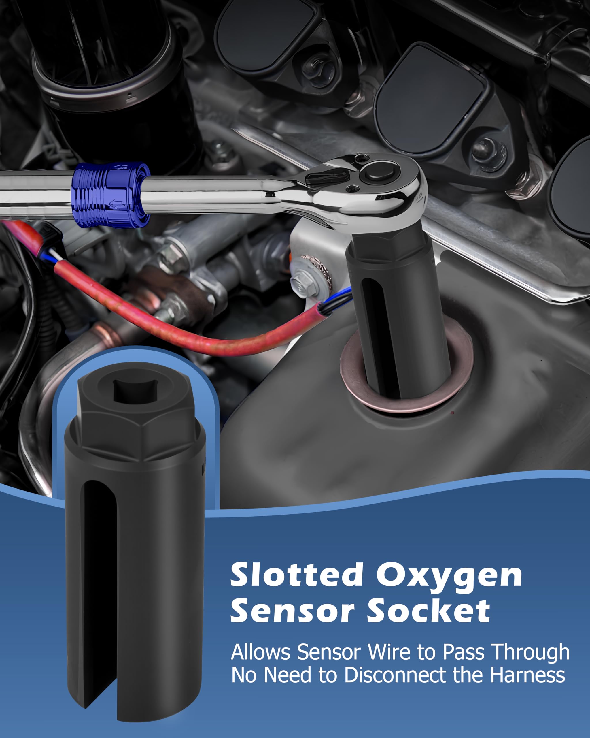DAYUAN 29mm 6PT socket enables accessible sensor removal on many vehicles.