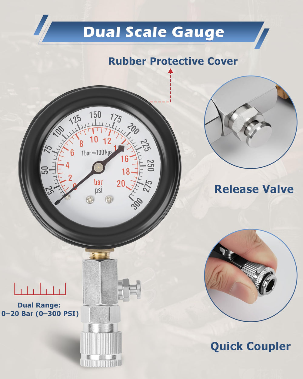 DAYUAN quick-check rubber cones enabling non-threaded compression tests.