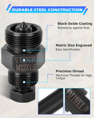 DAYUAN single-ended puller in size M14xP1.5 for small engines