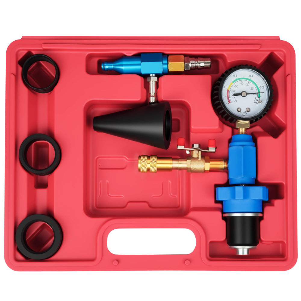 DAYUAN vacuum gauge readout shows precise inHg for timing fills