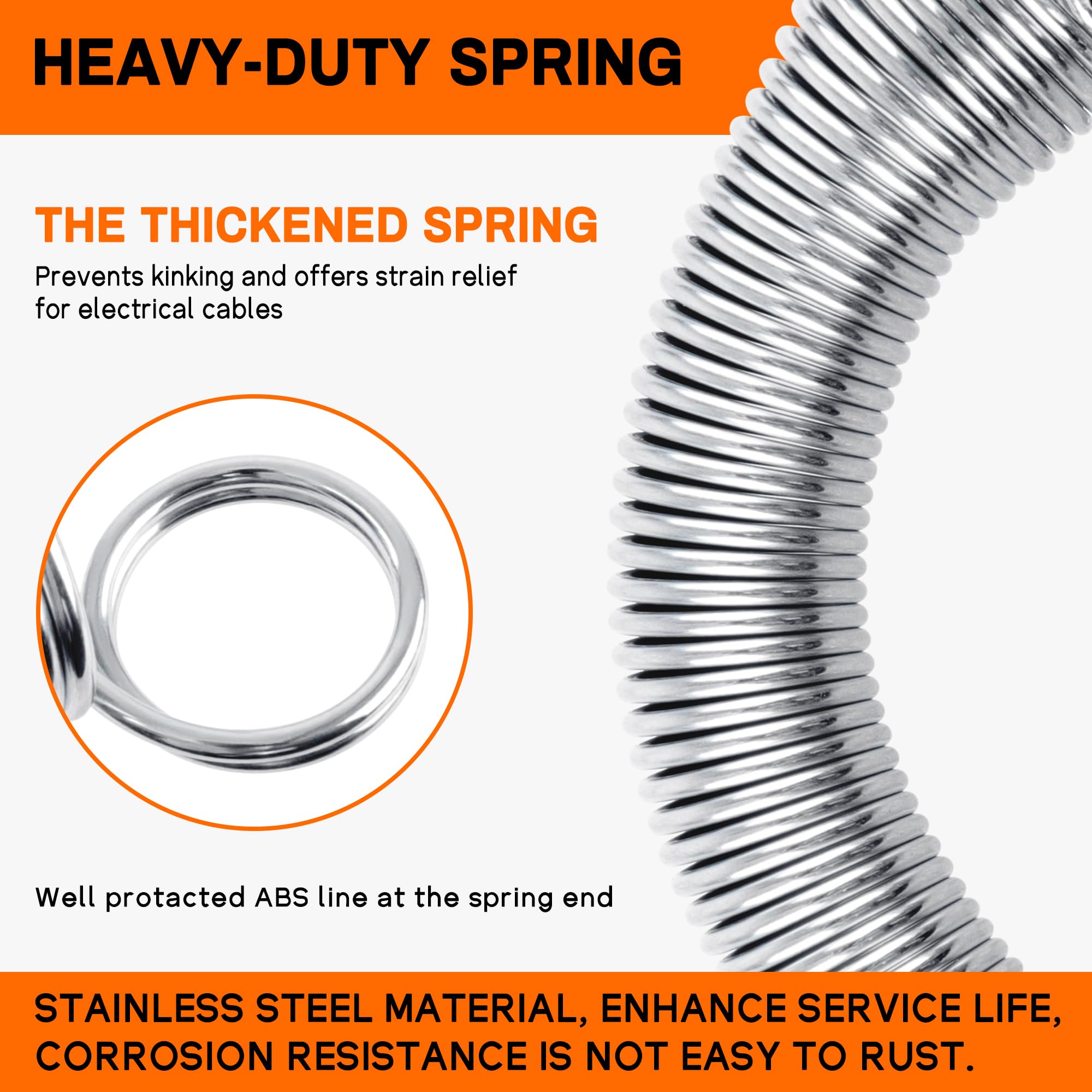 Dazakoot 7way trailer plug with spring guard protecting wiring during rough hauls.