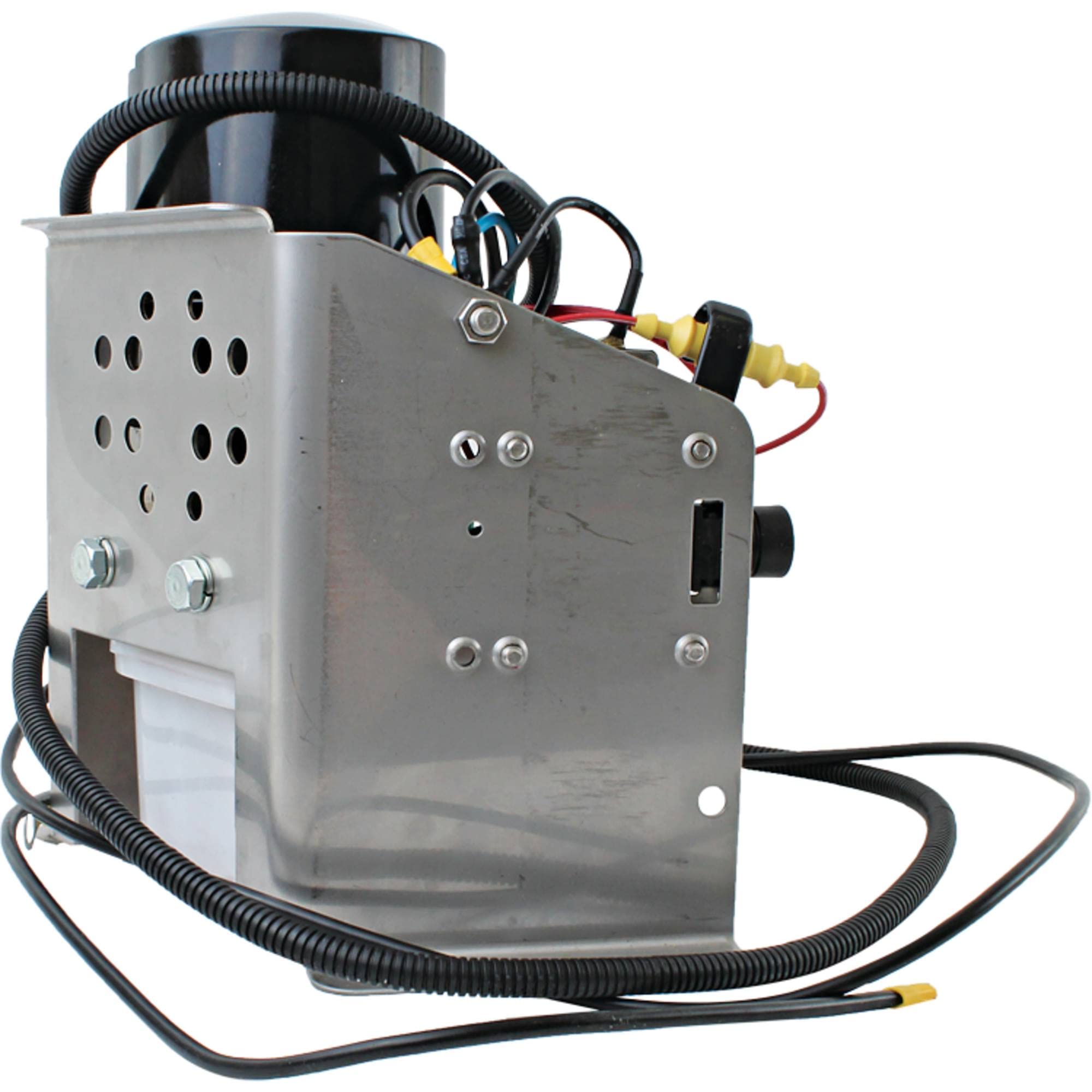 DB Electrical 430-22152 trim motor side view shows compact 12V design.