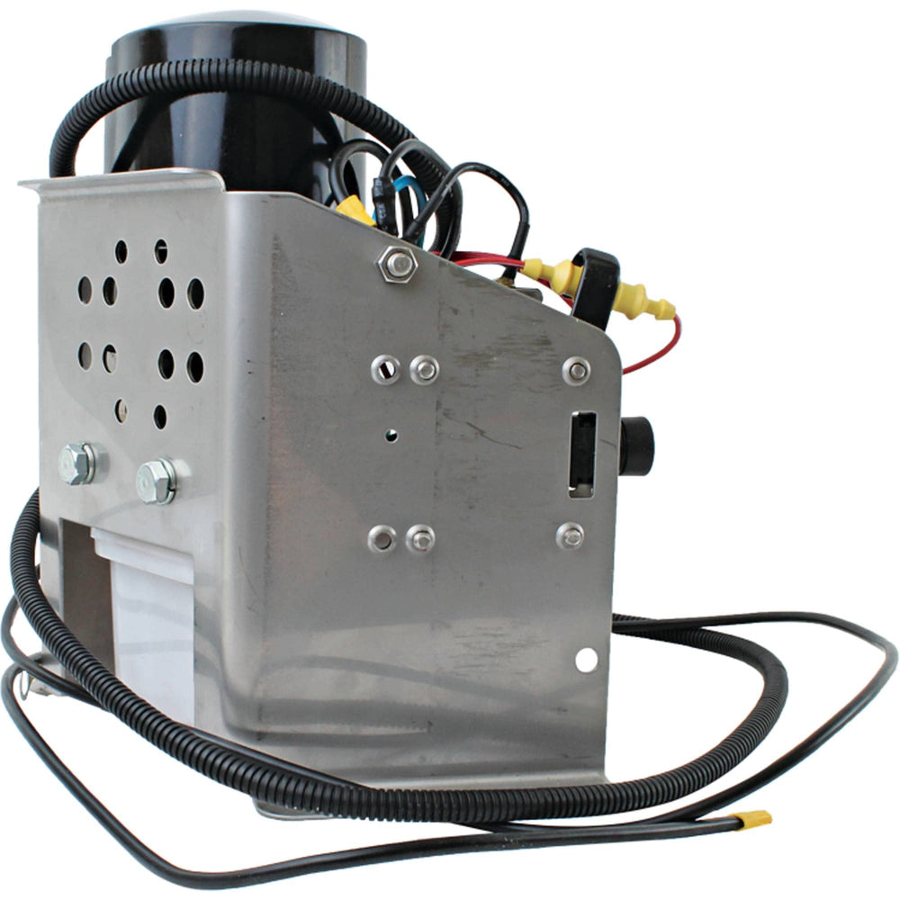 DB Electrical 430-22152 trim motor side view shows compact 12V design.