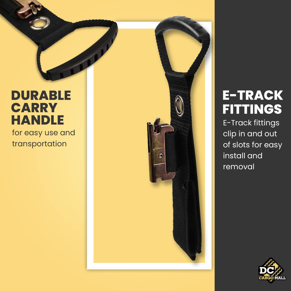 DC Cargo Mall 17-inch cord wrap with industrial Velcro for large cables.