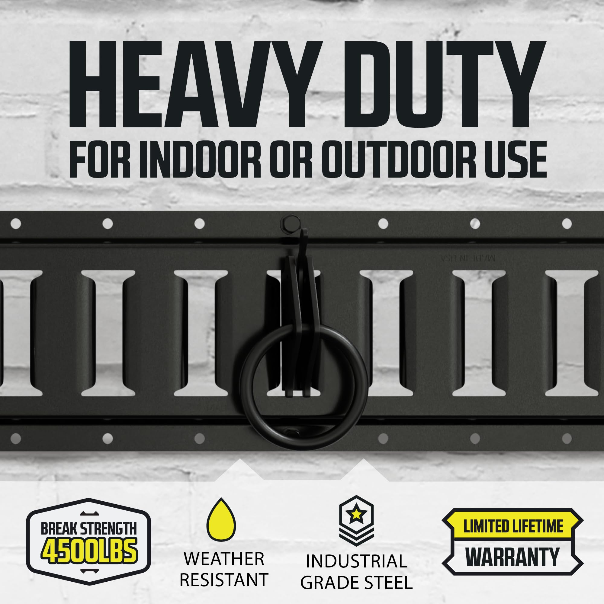 DC Cargo Mall corrosion-resistant O-ring for outdoor and indoor use.