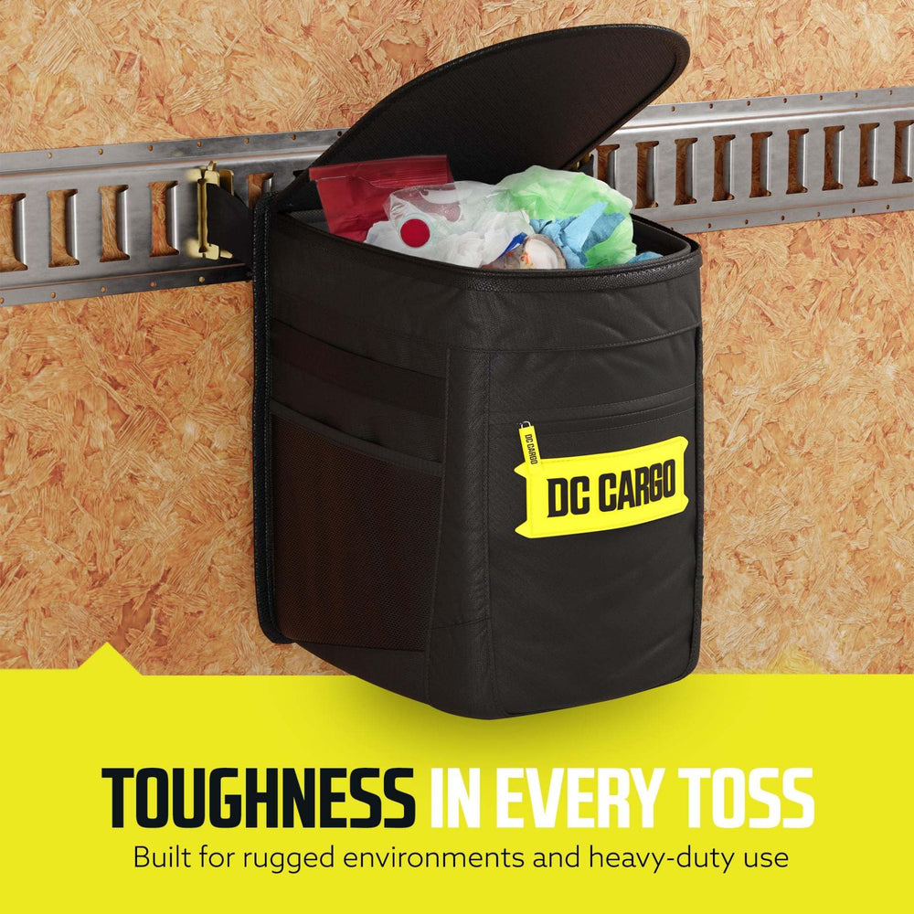 Built-in pockets on the DC Cargo Mall bin provide extra organization.